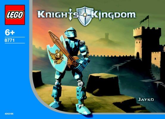 Istruzioni per la Costruzione - LEGO - 65412 - Knights Kingdom 8771/8773: Page 1