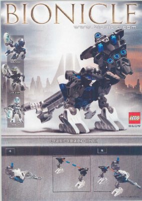 Istruzioni per la Costruzione - LEGO - 65486 - Matoran/Kanoka Co-Pack A: Page 1