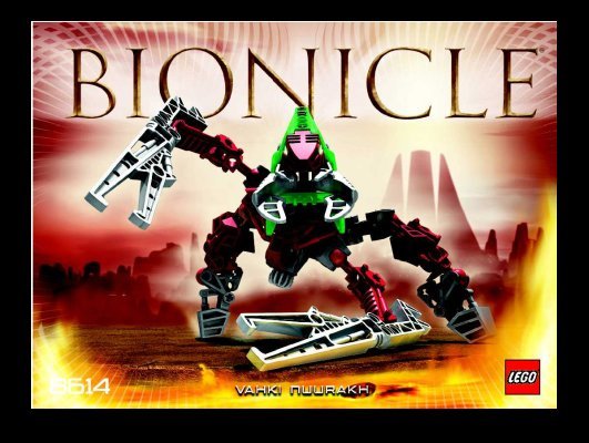 Istruzioni per la Costruzione - LEGO - 65514 - Bionicle Vahki/Matortan Club Co-P: Page 1