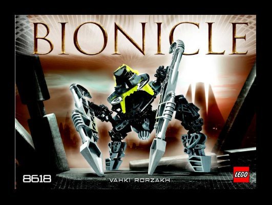 Istruzioni per la Costruzione - LEGO - 65514 - Bionicle Vahki/Matortan Club Co-P: Page 1