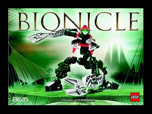 Istruzioni per la Costruzione - LEGO - 65514 - Bionicle Vahki/Matortan Club Co-P: Page 1