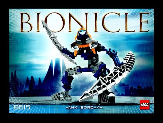 Istruzioni per la Costruzione - LEGO - 65515 - Bionicle Vahki/Matortan Club Co-P: Page 1