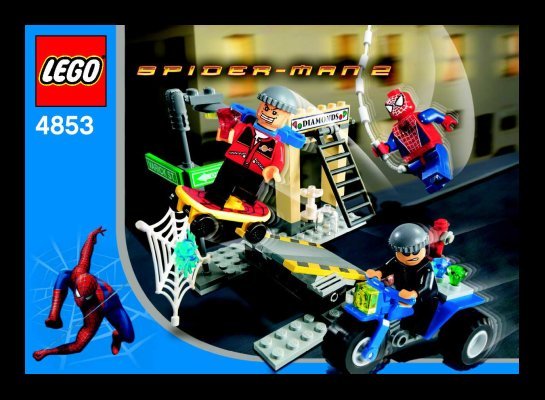 Istruzioni per la Costruzione - LEGO - 65518 - Spiderman Club Co-Pack: Page 1