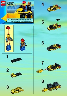 Istruzioni per la Costruzione - LEGO - 65743 - City Construction Co-Pack: Page 1