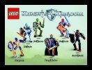 Istruzioni per la Costruzione - LEGO - 65776 - Knights Kingdom Vladeck & Mathias: Page 2