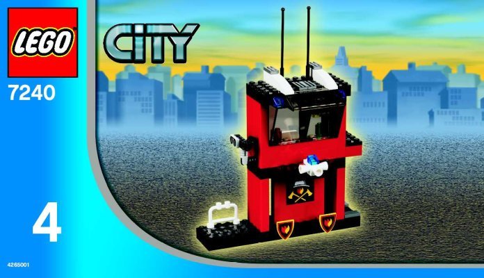 Istruzioni per la Costruzione - LEGO - 65777 - City Fire Xmas: Page 1