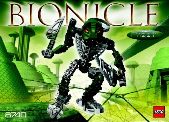 Istruzioni per la Costruzione - LEGO - 65808 - Bionicle co-pack w/sword: Page 1