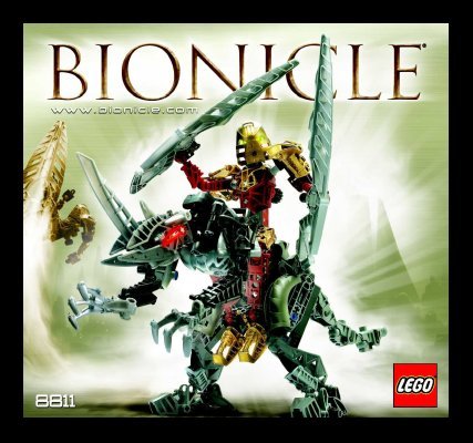 Istruzioni per la Costruzione - LEGO - 65829 - Bionicle Toa Lihkan & Sidorak Co-: Page 1