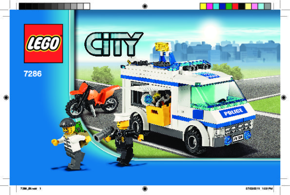 Istruzioni per la Costruzione - LEGO - 66375 - City Police Value Pack: Page 1