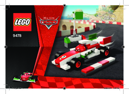 Istruzioni per la Costruzione - LEGO - 66409 - Value Pack CARS: Page 1