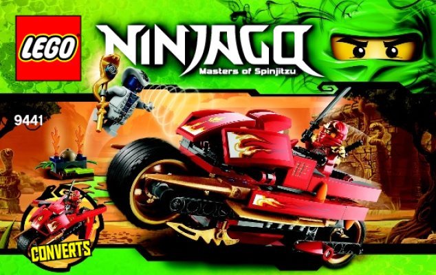 Istruzioni per la Costruzione - LEGO - 66410 - Value Pack NINJAGO: Page 1