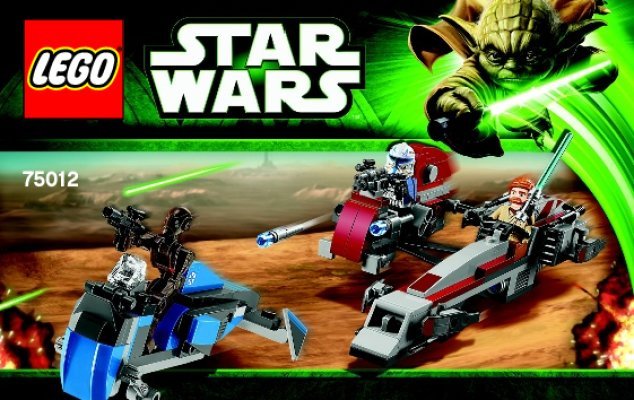 Istruzioni per la Costruzione - LEGO - 66456 - Star Wars Value Pack: Page 1