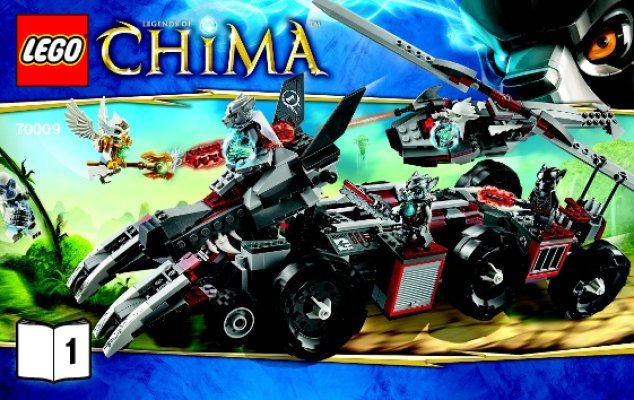 Istruzioni per la Costruzione - LEGO - 66474 - LEGO Chima Super Pack: Page 1