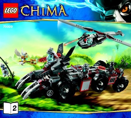 Istruzioni per la Costruzione - LEGO - 66474 - LEGO Chima Super Pack: Page 1