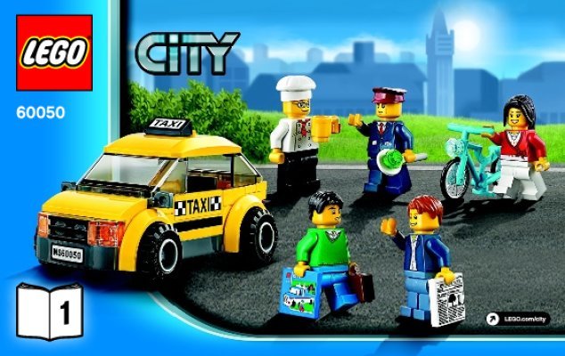 Istruzioni per la Costruzione - LEGO - 66493 - CITY Train Value Pack: Page 1