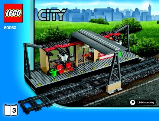 Istruzioni per la Costruzione - LEGO - 66493 - CITY Train Value Pack: Page 1