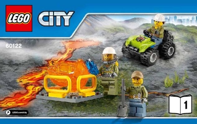 66540 - CITY Volcano Value Pack