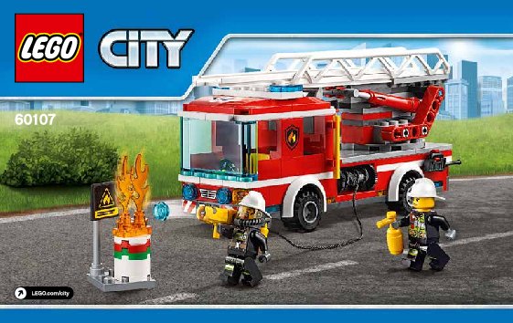 Istruzioni per la Costruzione - LEGO - 66541 - CITY Fire Value Pack: Page 1