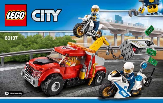 Istruzioni per la Costruzione - LEGO - 66550 - CITY Police Value Pack: Page 1