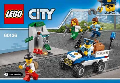 Istruzioni per la Costruzione - LEGO - 66550 - CITY Police Value Pack: Page 1