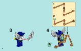 Istruzioni per la Costruzione - LEGO - Legends of Chima - 70007 - La Bi-moto di Eglor: Page 4