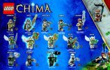 Istruzioni per la Costruzione - LEGO - Legends of Chima - 70007 - La Bi-moto di Eglor: Page 40