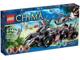 LEGO - Legends of Chima - 70009 - La Macchina da combattimento di Worriz