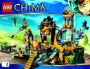 Istruzioni per la Costruzione - LEGO - Legends of Chima - 70010 - Il Tempio CHI dei Leoni: Page 1