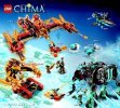 Istruzioni per la Costruzione - LEGO - Legends of Chima - 70135 - Assaltatore di fuoco di Cragger: Page 42