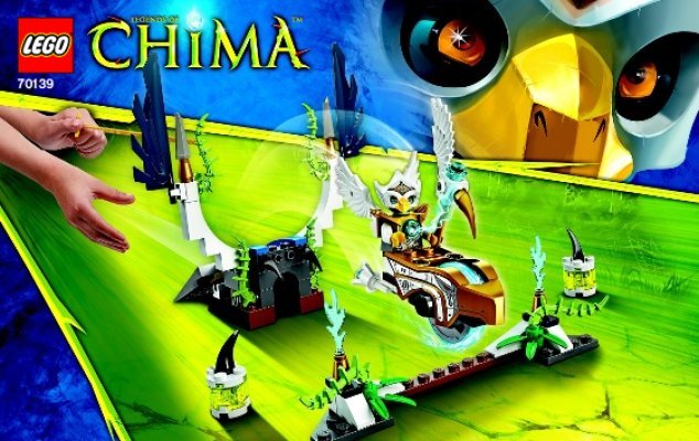 Istruzioni per la Costruzione - LEGO - Legends of Chima - 70139 - Sky Launch: Page 1