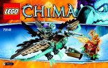 Istruzioni per la Costruzione - LEGO - Legends of Chima - 70141 - Aliante-Avvoltoio di Vardy: Page 1