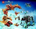 Istruzioni per la Costruzione - LEGO - Legends of Chima - 70142 - Aeroaquila di fuoco di Eris: Page 76