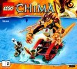 Istruzioni per la Costruzione - LEGO - Legends of Chima - 70144 - Leone di fuoco di Laval: Page 1