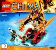 Istruzioni per la Costruzione - LEGO - Legends of Chima - 70144 - Leone di fuoco di Laval: Page 1