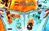 Istruzioni per la Costruzione - LEGO - Legends of Chima - 70156 - Fuoco vs. Ghiaccio: Page 1