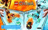 Istruzioni per la Costruzione - LEGO - Legends of Chima - 70156 - Fuoco vs. Ghiaccio: Page 1