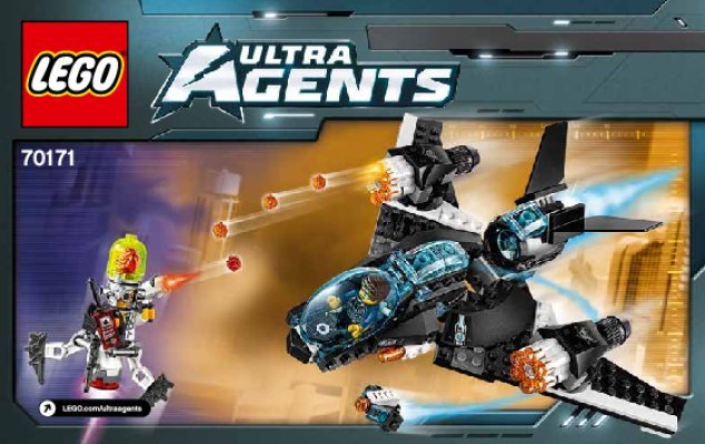 Istruzioni per la Costruzione - LEGO - 70171 - Ultrasonic Showdown: Page 1