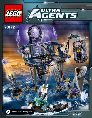 Istruzioni per la Costruzione - LEGO - 70172 - AntiMatter’s Portal Hideout: Page 1