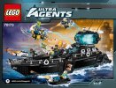 Istruzioni per la Costruzione - LEGO - 70173 - Ultra Agents Ocean HQ: Page 1