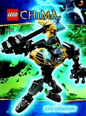 Istruzioni per la Costruzione - LEGO - Legends of Chima - 70202 - CHI Gorzan: Page 1