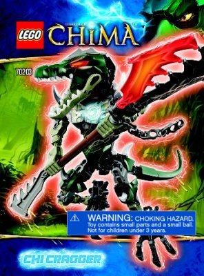 Istruzioni per la Costruzione - LEGO - Legends of Chima - 70203 - CHI Cragger: Page 1