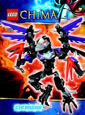 Istruzioni per la Costruzione - LEGO - Legends of Chima - 70205 - CHI Razar: Page 1