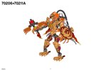 Istruzioni per la Costruzione - LEGO - Legends of Chima - 70206 - CHI Laval: Page 1