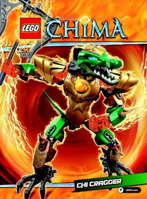 Istruzioni per la Costruzione - LEGO - Legends of Chima - 70207 - CHI Cragger: Page 1