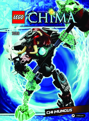 Istruzioni per la Costruzione - LEGO - Legends of Chima - 70209 - CHI Mungus: Page 1