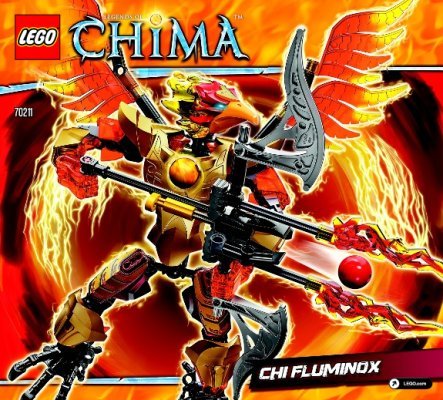 Istruzioni per la Costruzione - LEGO - Legends of Chima - 70211 - CHI Fluminox: Page 1