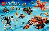 Istruzioni per la Costruzione - LEGO - Chima - 70221 - La fenice di fuoco di Flinx: Page 66