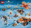 Istruzioni per la Costruzione - LEGO - Legends of Chima - 70225 - L'orso da guerra di Bladvic: Page 57