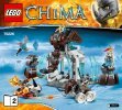 Istruzioni per la Costruzione - LEGO - Legends of Chima - 70226 - La Roccaforte di ghiaccio dei Mammut: Page 1