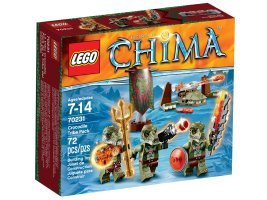 LEGO - Chima - 70231 - Tribù dei Coccodrilli